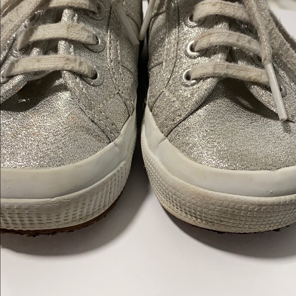 Superga silver Classic tennis shoes 8 / 24 - Picture 3 of 6